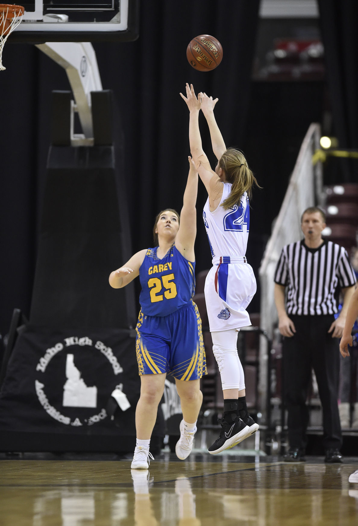 Girls State Basketball - Carey Vs. Rockland